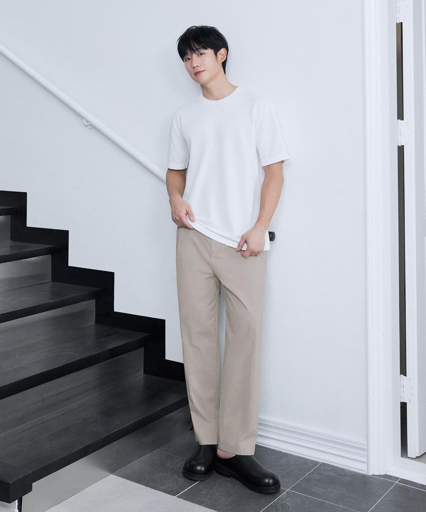 MINDBRIDGE Relaxed Fit Full Elastic Waist Pants