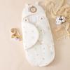 Newborn Swaddle Sleep Sack 350g Thick Cotton Baby Wrap Anti-Startle Infant Sleeping Bag