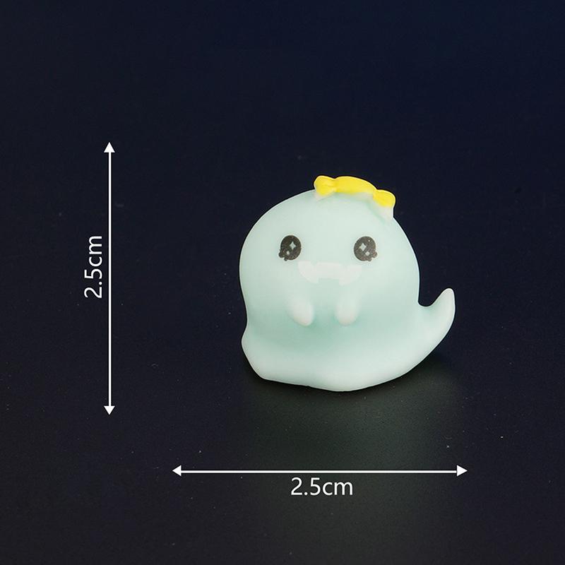 

Мультфильм милый Хэллоуин тыква призрак маленькие украшения креативные поделки из смолы креативная модель DIY украшения для дома аксессуары