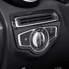Suitable for Mercedes-Benz W205 C-Class C200 X253 GLC300 Interior Modification Headlight Switch Trim Auto Interior Accessories