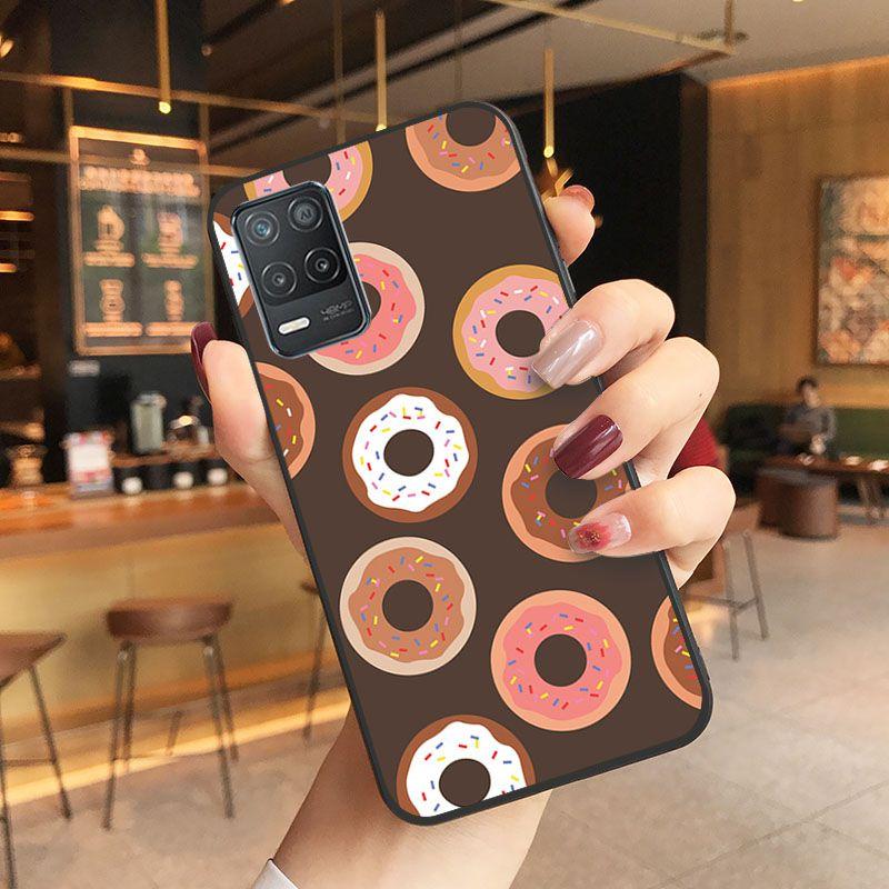 Sweet Donuts Shell Phone Cover For Oppo Realme 8Pro 6PRO 6i 7pro 9i 9pro C11 C21Y C21 C25Y C25S C3 Q3S XT Cases Coque