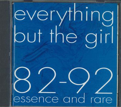 CD EVERYTHING BUT THE GIRL - 82-92 Essence And Rare PVCP8908 P-VINE 2000 Japan Japanese Pop/Rock Used