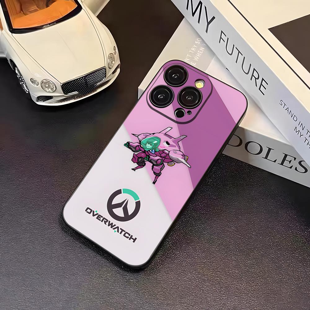 Game Overwatch Phone Case For 16 Pro Max Iphone 17 Pro Max 14 15 Plus 12 13 11 Pro Xr X Xs SE Back Cover