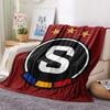 AC Sparta Praha Print Flannel Blanket, High quality Comfortable for All Seasons, Home Decor, Warmth and Comfort, Perfect for Christmas Gifts