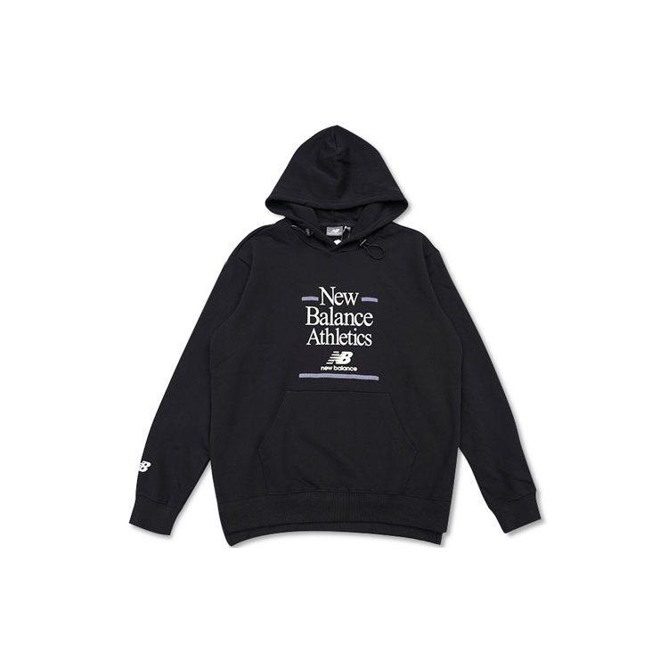 New Balance Sweatshirts Unisex Hooded Moderate Regular NC933041-BK
