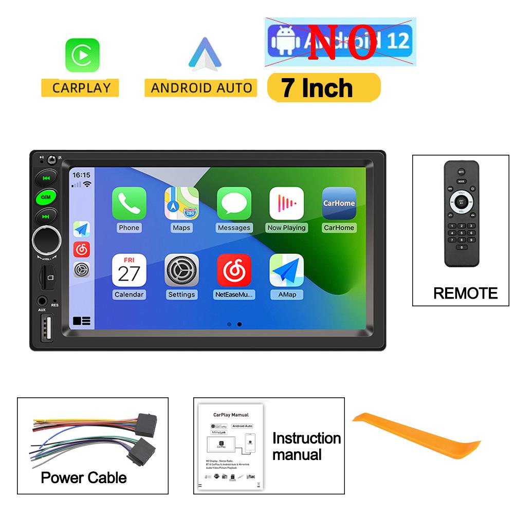 

Универсальный 7 /9 /10 автомобильный радиоприемник Android 13 2+32G 2 Din WIFI GPS навигатор автомобильный аудиоплеер мультимедийный проигрыватель FM BT автомобильная стереосистема