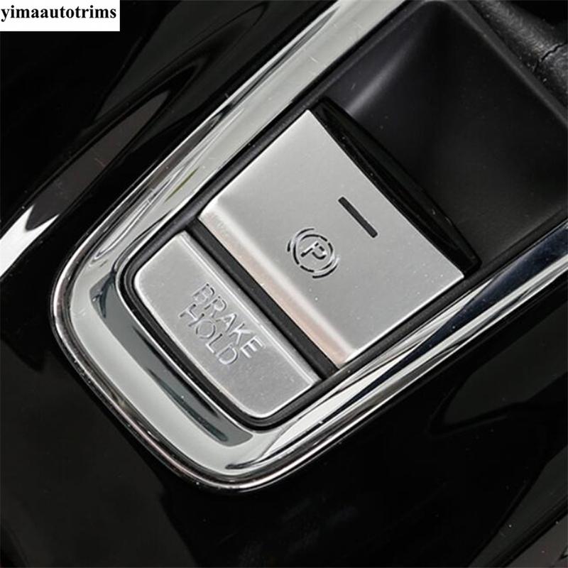 Car Gear Position Handbrake Central Control Button Sequin Decoration Cover Trim Accessories For Honda Vezel HR-V 2014 -
