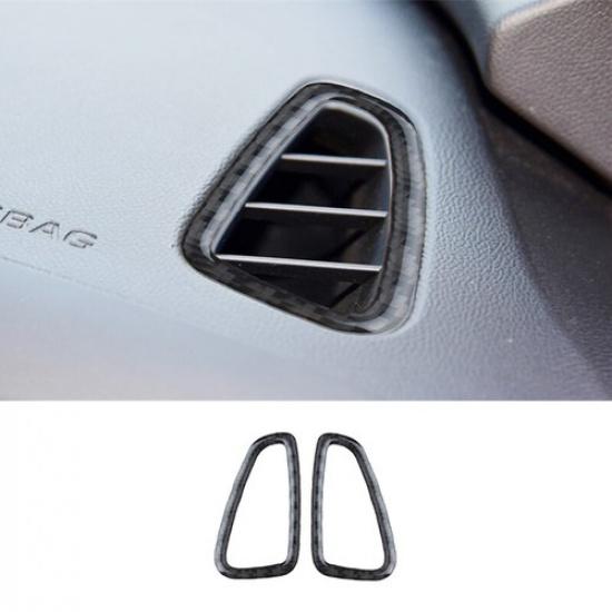 2pcs Carbon Fiber Car Front Side Air vent Sticker For Chevrolet Camaro 2016-