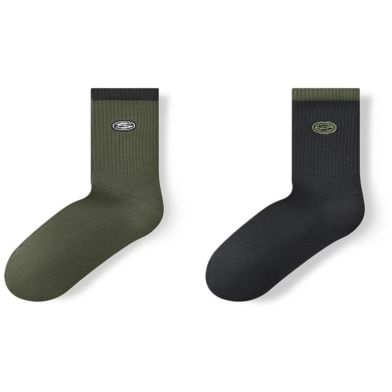 

Skechers Unisex Logo Mid-Calf Socks S