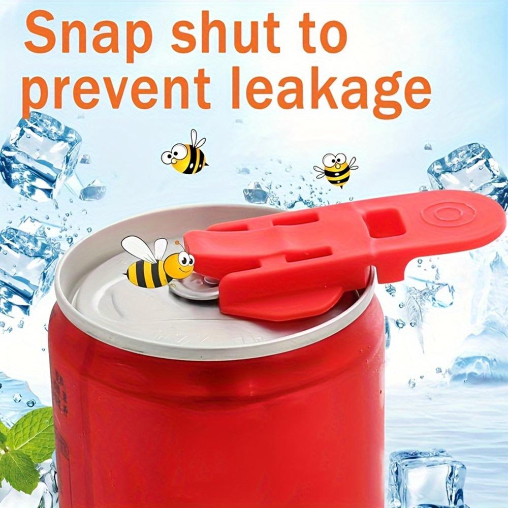 6pcs ABS Handheld Can Opener - Dustproof & Insect Proof, Easy Grip for Beer, Soda, and More - Portable & Durable Beverage Accessory