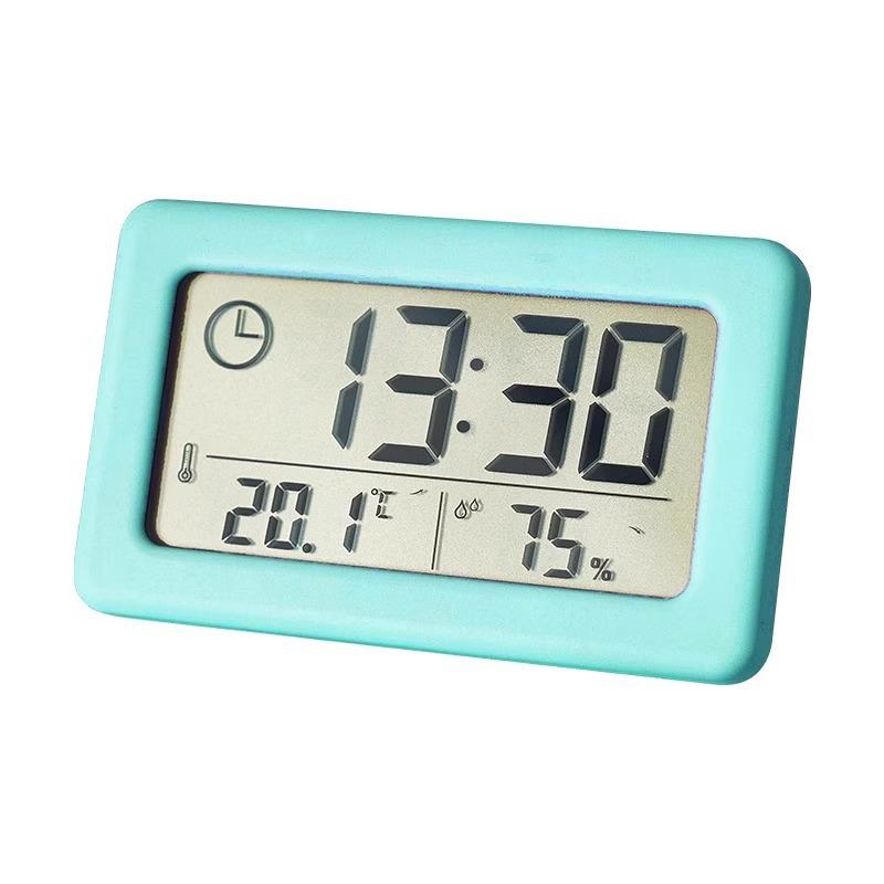 Mini Desktop Digital Clock with Thermometer and Hygrometer