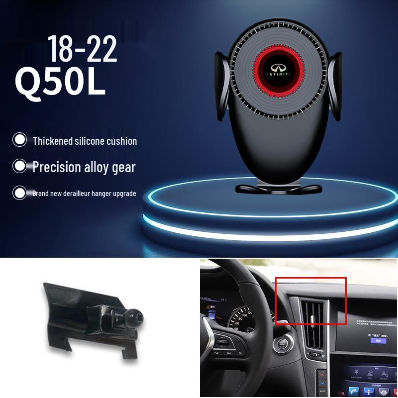 Infiniti Q50L/QX50/QX60 Навигация Воздуховод Автомобильный Держатель для Телефона