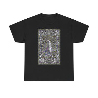 Trippy Graphic Mushrooms T Shirt Unisex Heavy Cotton Vintage Gift NEW Unisex T-Shirt