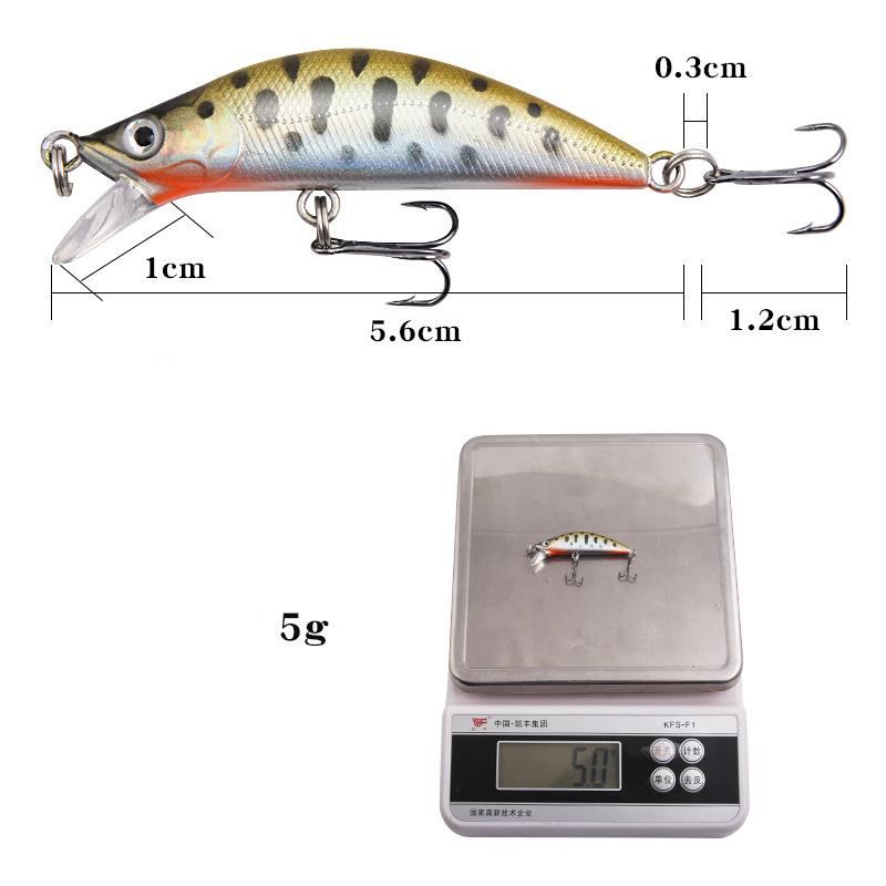 Trei cârlig de ancorare Simulat Soundbead Momeală de pește Paiete Momeală tare 7,1 cm/5g