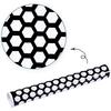 4 Pack Headlight Taillight Tint Honeycomb Graphic Tail Light Lamp Cover Film Car DIY Self Adhesive Tint Film Sheet 18.89'' x 11.81'', Black
