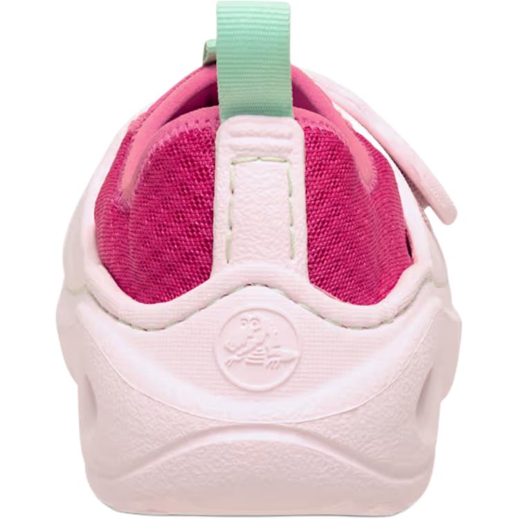 Crocs Swiftwater Splash Comfortable Versatile Non-Slip Durable Low-Top Walking Shoes Baby Shoes Pink 210620-6ZQ