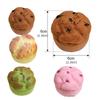 Slow Rebound Simulation Bread Squeeze Toy Food Shape Sensory Fidget Toy  Birthday Gift
