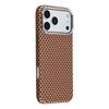 For iPhone 17 Pro Max Magnetic Case Water Transfer Printing Metal Frame PC Phone Back Cover