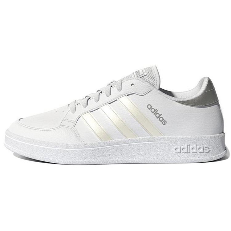 Adidas Womens Breaknet `White Iridescent` (women`s