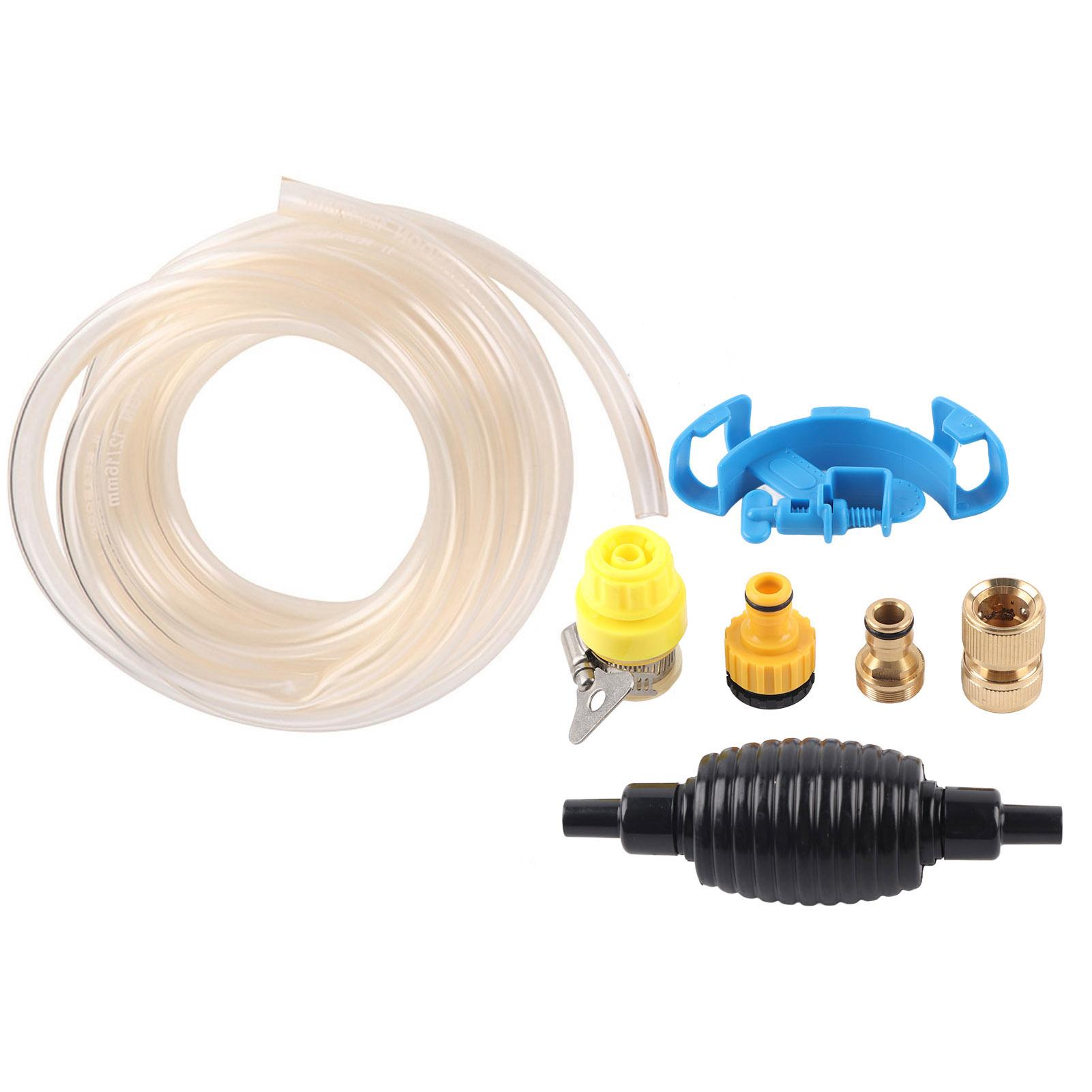 

Fish Tank Gravel Cleaner Vacuum Aquarium Cleaning Pump Kit 5m Water Tube