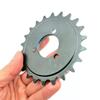 Bicycle #410 Chain 16T 18T 22T 25T 28T Fixed Sprocket Gear Fit For Electric Scooter Bike Brake Disc Mount Big Chain Wheel