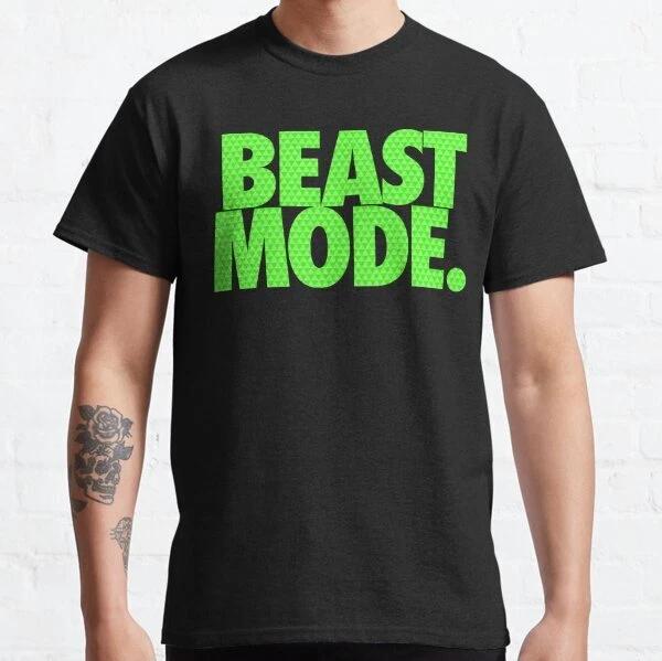 BEAST MODE Electric Green Christmas Gift Made in USA T-Shirt S-3XL XL
