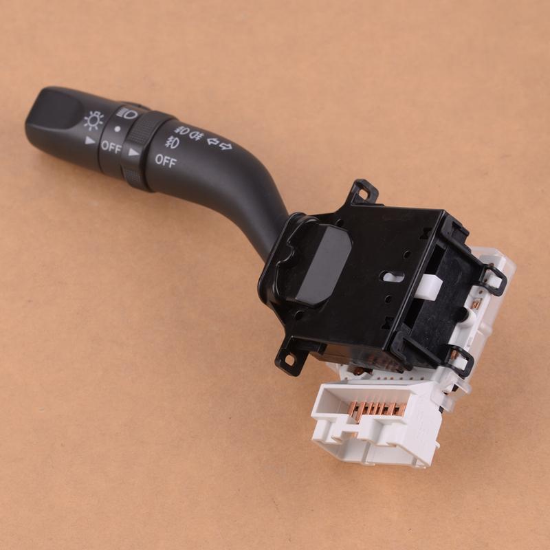 Black Left Turn Signal Headlight Lamp Column Switch GJ6H66122 Fit for Mazda 6 CX-7 RX8 2003 2004 2005 2006 2007 2008