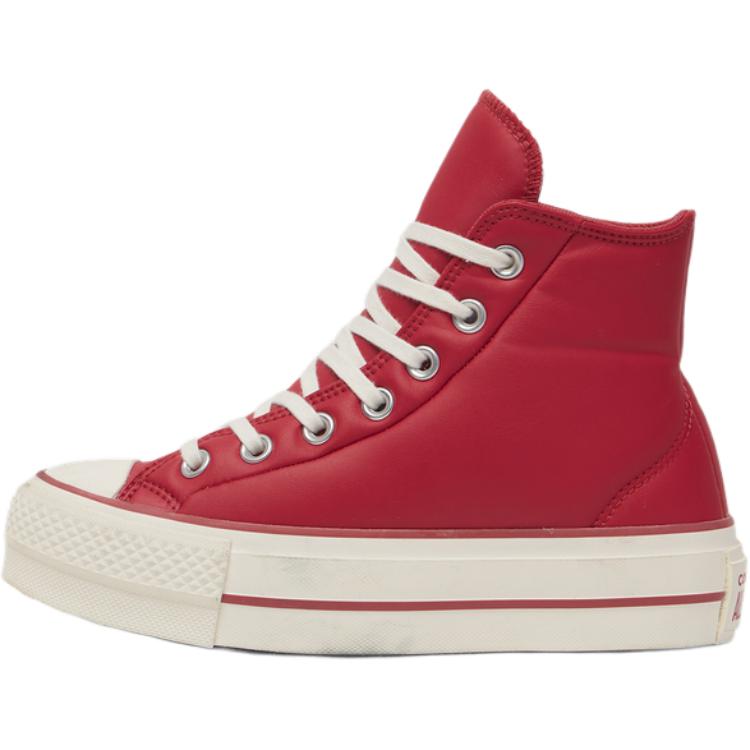 Converse All Star Lift Comfortable Non-Slip Durable High-Top Skate Shoes Women Sneakers Red A11161C