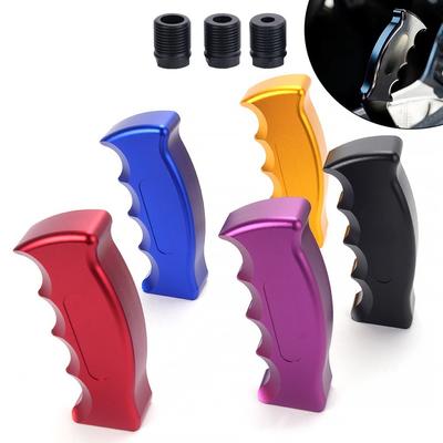 Car Gear Shift Knob Handle Replacement Aluminum Alloy for Manual Transmission Vehicles with Ergonomic Grip and Fit