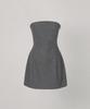 Obeodyupeulleeo Volume Tube Dress_Gray