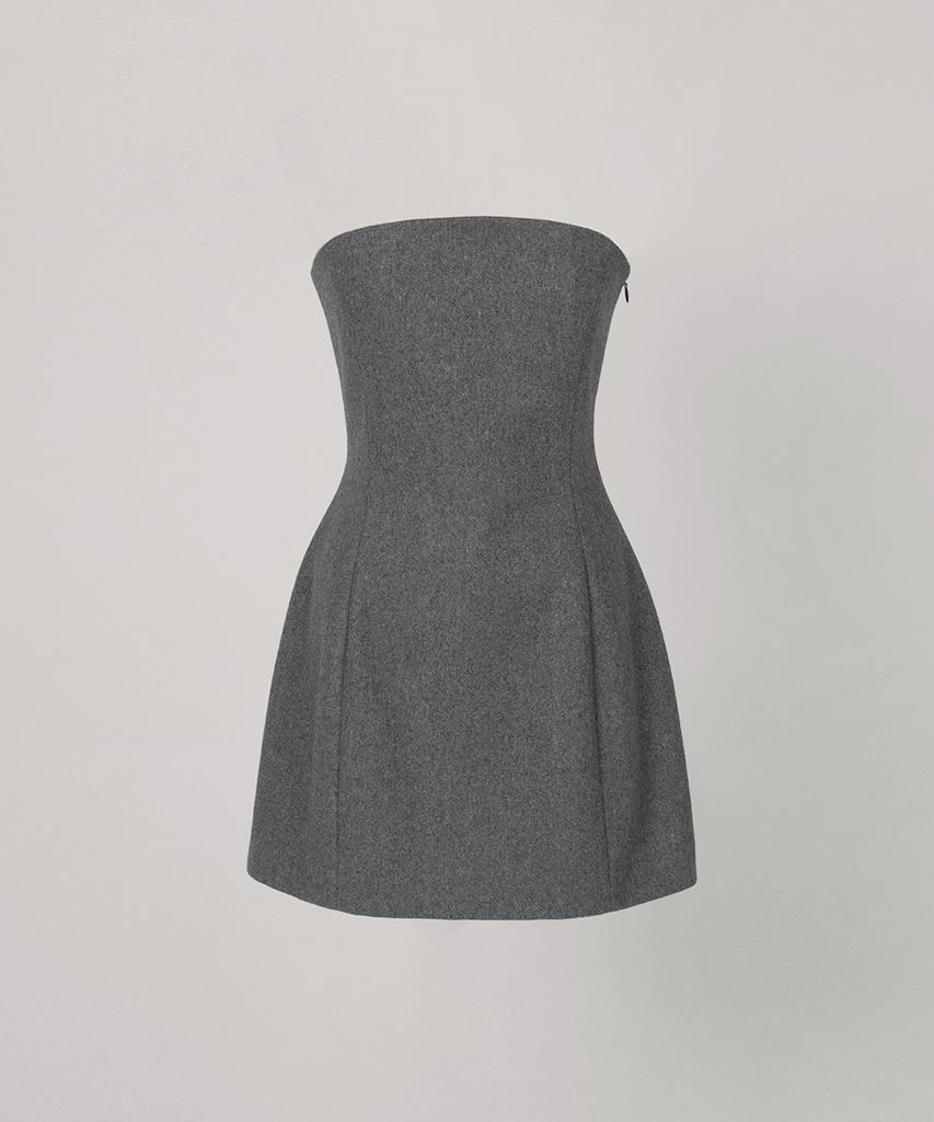 Obeodyupeulleeo Volume Tube Dress_Gray