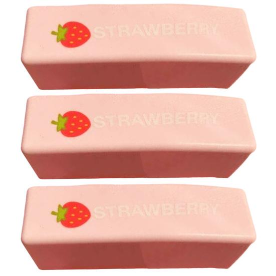 1/2/3/4/5/6Pcs Strawberry Jelly Stick Squeeze Toy Slow Rising Anxiety Stress Relief Chocolate Butter Stick Fidget Sensory Calming Toy