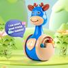 Roly Poly Baby Toys 6 To 12 Months, Tumbler Wobbler Toys for Infant Boy Girl - Perfect for Learning To Climb & Early Education!