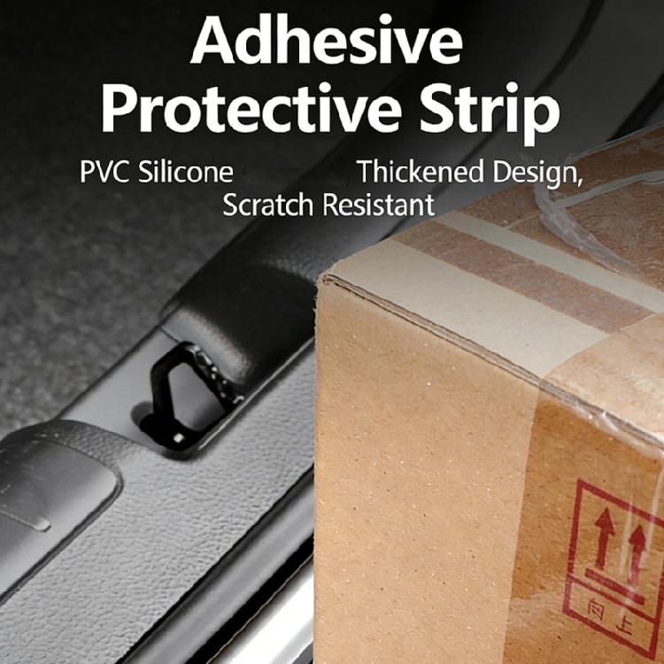 105'' Automotive Rubber Protection Strips for Rear Bumpers Anti Scratch Anti Collision & Scratch Guard
