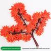 Artificial Red Maple Leaf Branch for Decoration and Landscaping