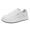 Soft leather little white shoes women's spring and autumn new versatile thin sports leisure breathable soft bottom student flat baseplate shoes