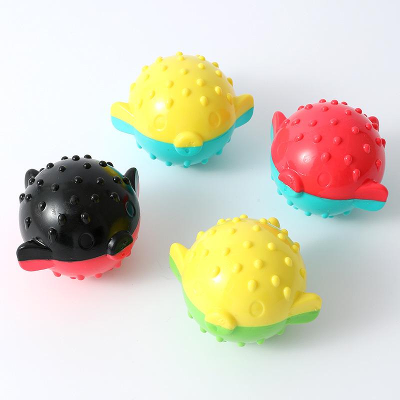 Pippi Tao TPR colorful bite-resistant toys, tooth grinding and teeth cleaning pet products dog toys