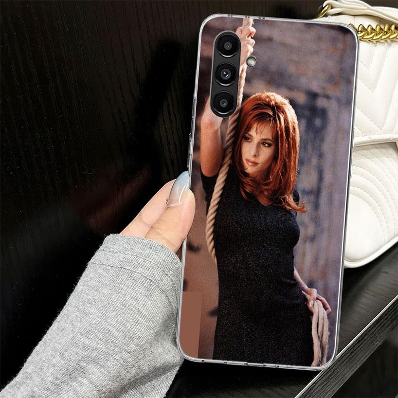 Mylene Farmer Case for Samsung A17 A16 A56 A36 A26 A15 A55 A35 A25 A14 A54 A34 A24 Phone Cover A13 A53 A33 A23 A05S A04S
