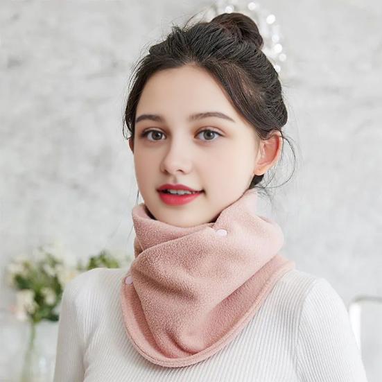 Winter Neck Warmer Windproof Fleece Neck Gaiter for Men Women Soft Warm Balaclava Face Cushion for Cold Weather
