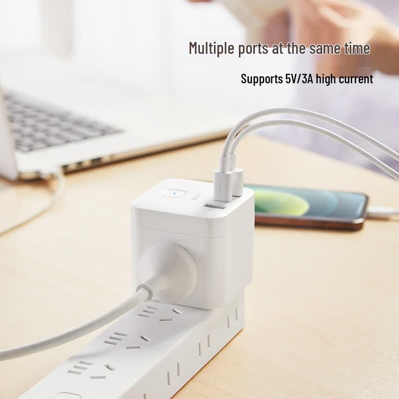 BULL 20W PD Fast Charging Cube Power Strip CN Plug (adapter Included)