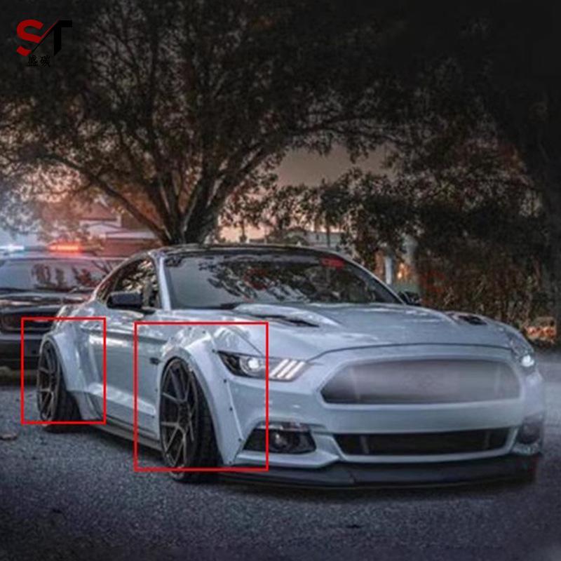 Fits 2015-2017 Ford Mustang Stage 3 Widebody Fender Flares and Mudguards Side Skirts