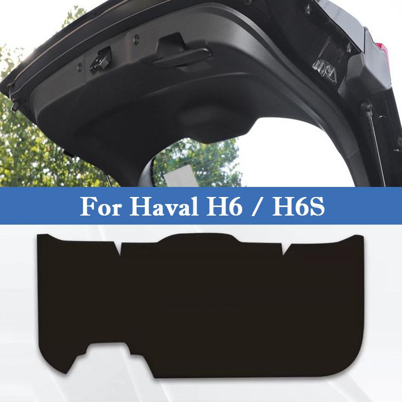 For Haval H6 H6S Car Trunk Door Anti Kick Pad Tailgate PU Leather Anti Dirt Protective Mat Interior Cargo Liner Auto Accessories