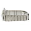 CARTIER Santo Cougar MM Watches W20027K1 whiteDial Stainless Steel Quartz Analog display unisex Used