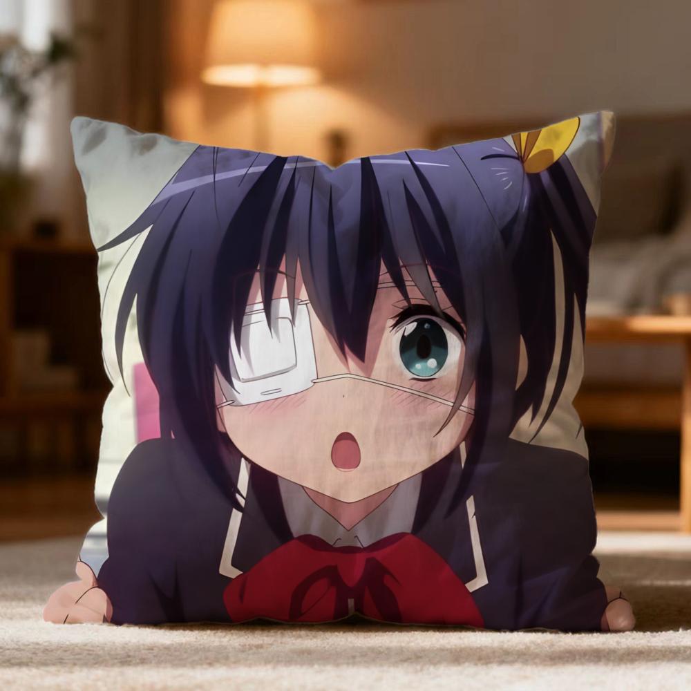 Fashion L-LLove, Chunibyo & Other Delusions Cushion Cover Soft Washable Pillow Case Multi-Scene for Couch Bed Travel Office Use