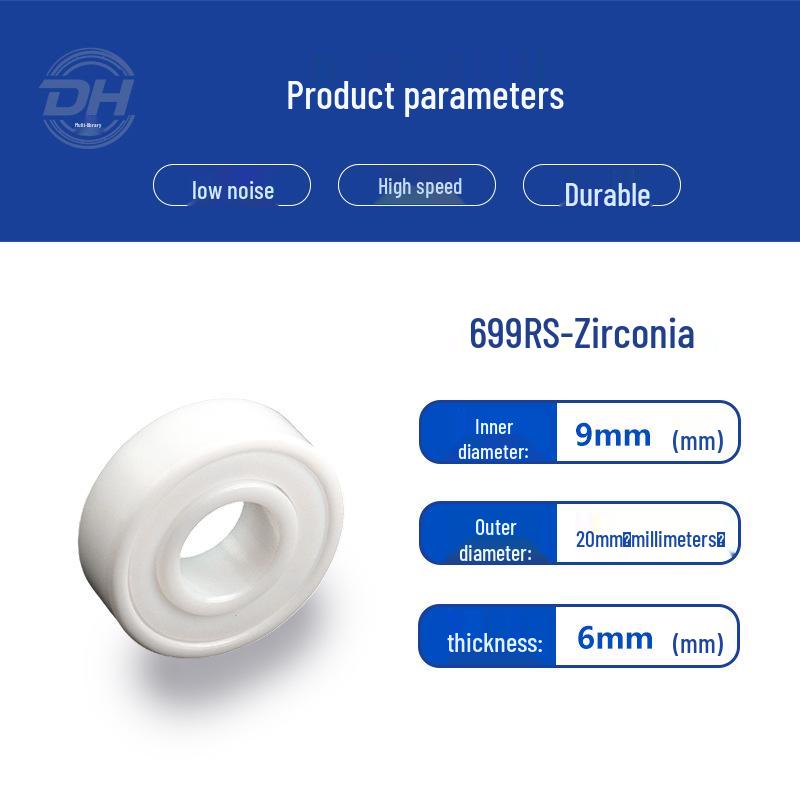 High-Performance Micro Baitcasting Reel with Zirconium Oxide Bearings and Heat-Resistant Ceramic Balls