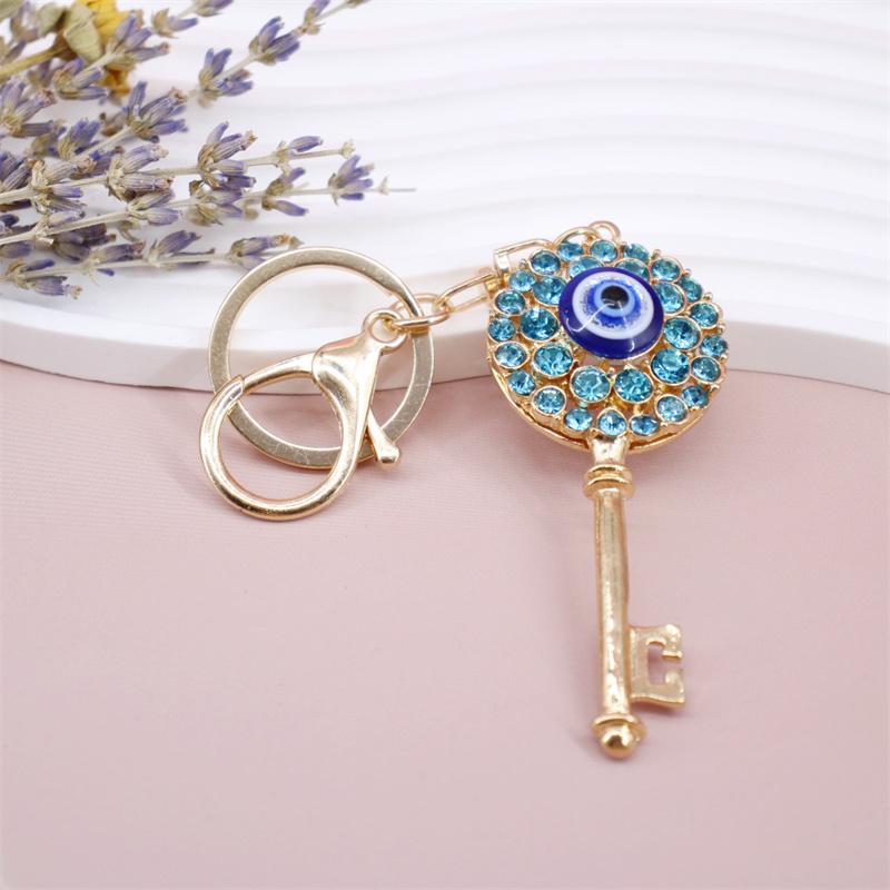 Rhinestone Flamingo Keychain Flamingo Pendant Keychain Rhinestone Crystal Keyring Car Key Chain Key Holder Handbag Purse Charm