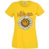 Blink 182 T Shirt Sunflower Band Logo Official Womens Skinny Fit Yellow XXL