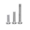 304 Stainless Steel M5x16 Double-Hole Hex Bolts (Pack of 10)
