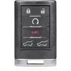 Replacement Keyless Entry Remote Car Key Fob for 2007 2008 2009 2010 2011 2012 2013 2014 Cadillac Escalade ESV, FCCID-OUC6000066, 315MHz 6 Buttons
