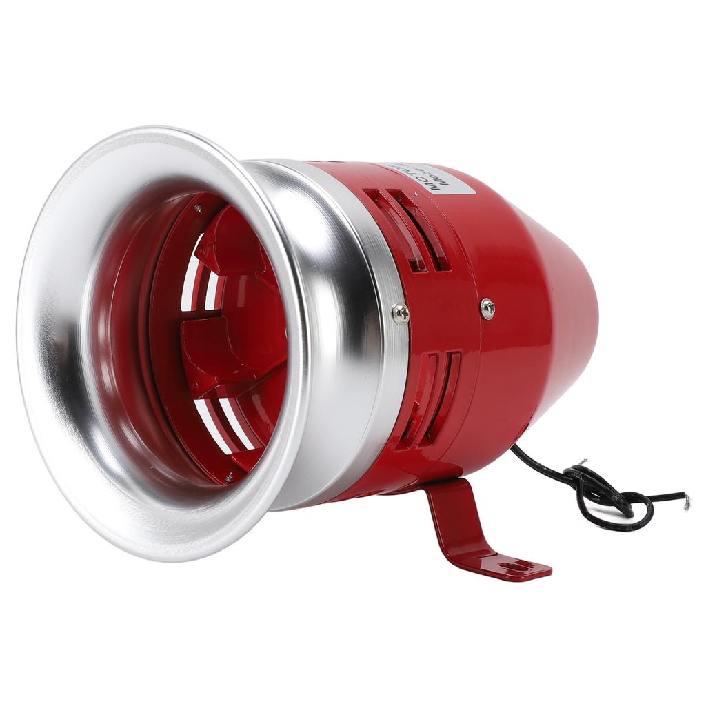 Elektrik Motorlu Siren 125dB Motorlu Buzzer Sesli Alarm Korna Siren Ev Fabrika Okul Çiftlik Eğlence Yeri İçin DC12V 12.4A